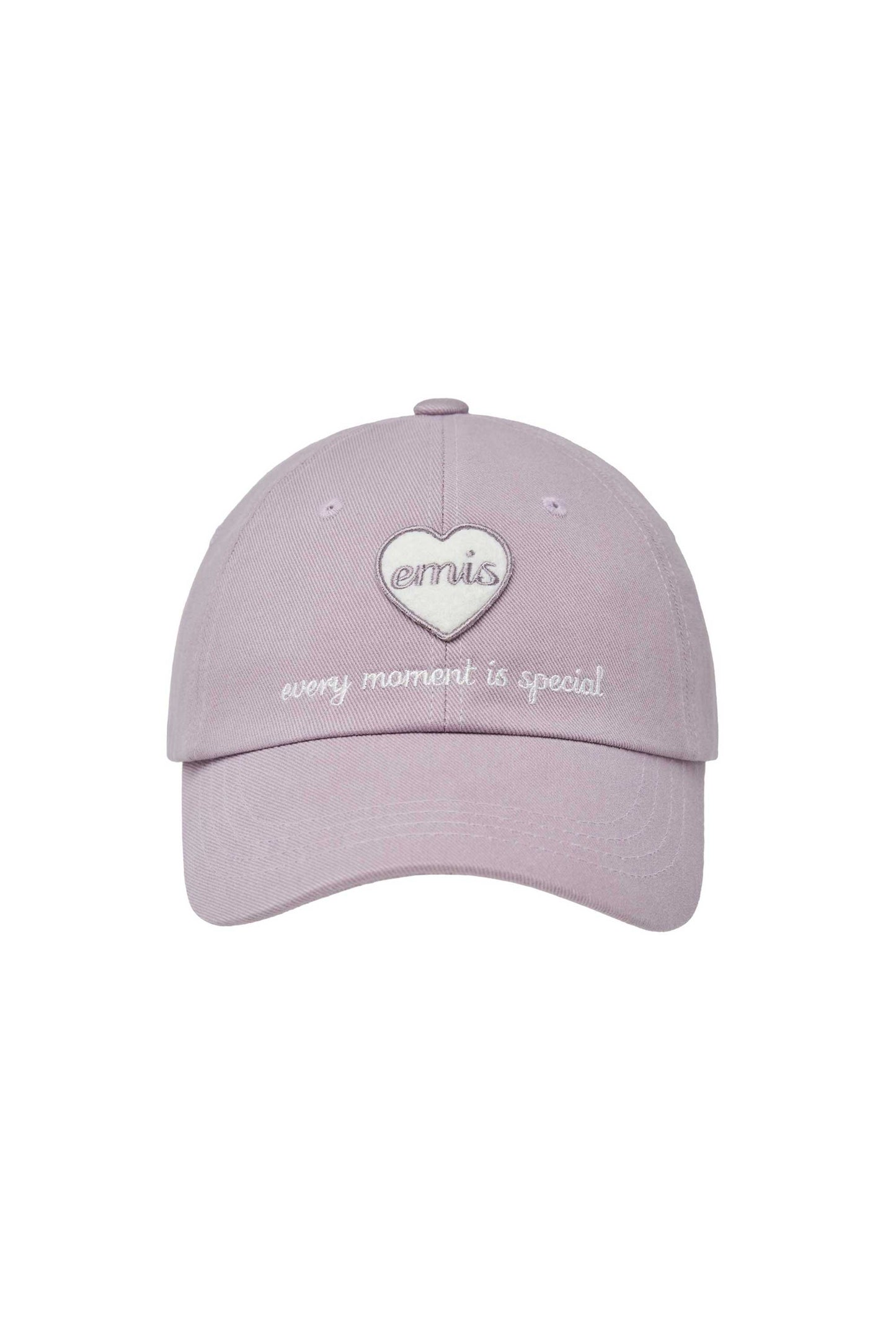EMIS HEART WAPPEN BALL CAP-PURPLE (Preorder)