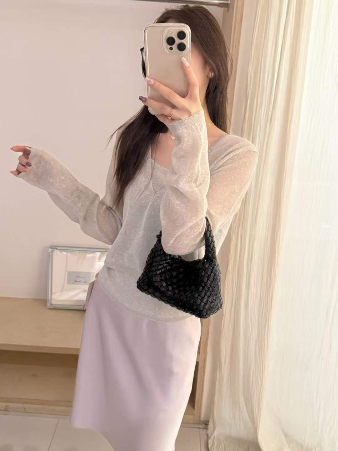 Kelly Designs Satin fishtail skirt-3 Colors (Instock)