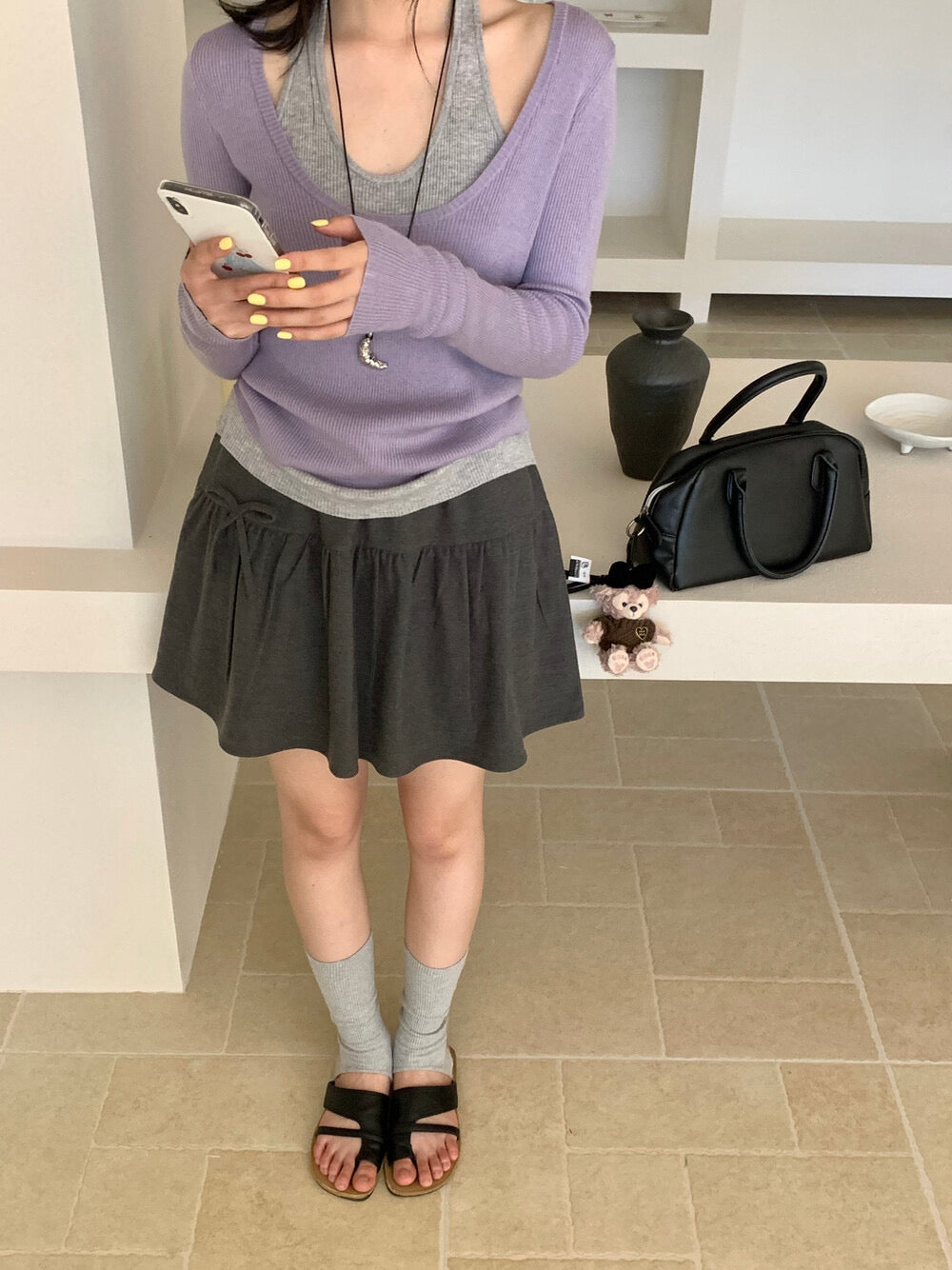 Kelly Designs 3 Colors Fake 2pcs Top (Instock)