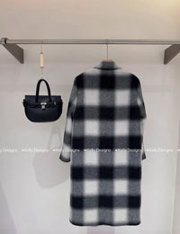 Kelly Designs Lattices Wool Coat (Instock)