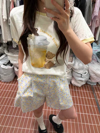 Korean APM Collection Cartoons White Tshirt (Instock)