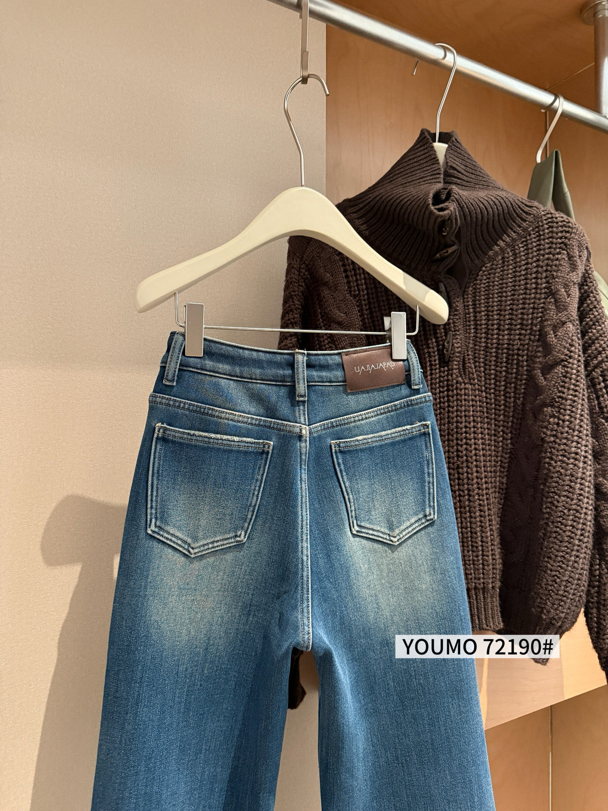 Kelly Designs Fleece Bling bling Blue Jeans (Instock)