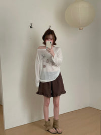 Kelly Designs Ocean Sun Cover Long Sleeves Top (Instock)