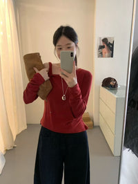 Kelly Designs Off Shoulder Red Top (Instock)