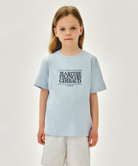 Marithe KIDS CLASSIC LOGO TEE light blue (Instock)