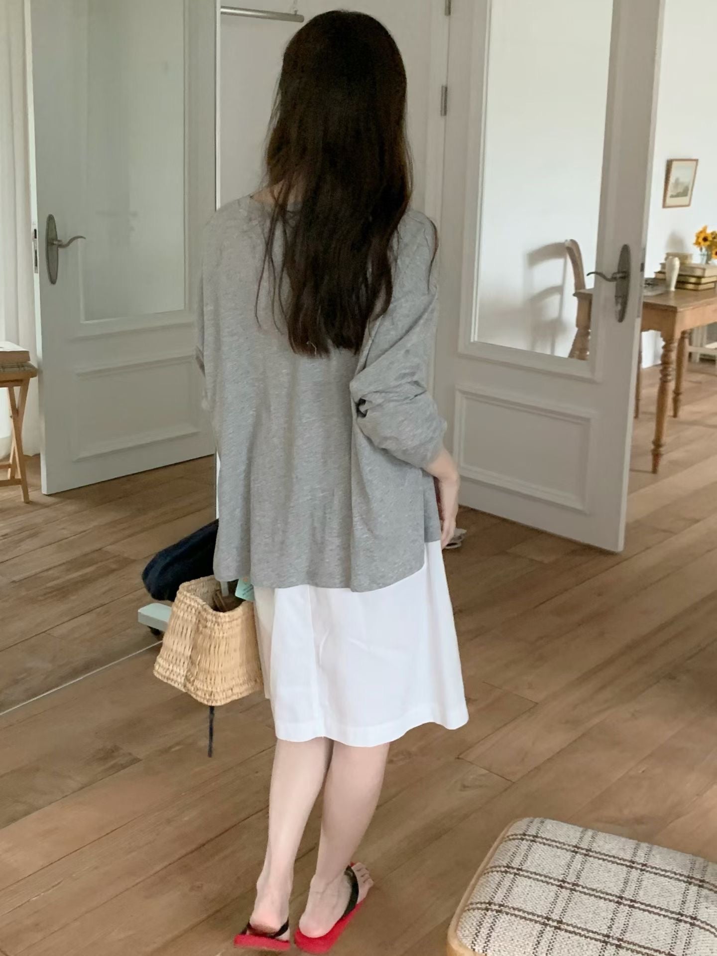 Korean APM Collection Sun Cover Long Sleeves Top-3 Colors (Instock)