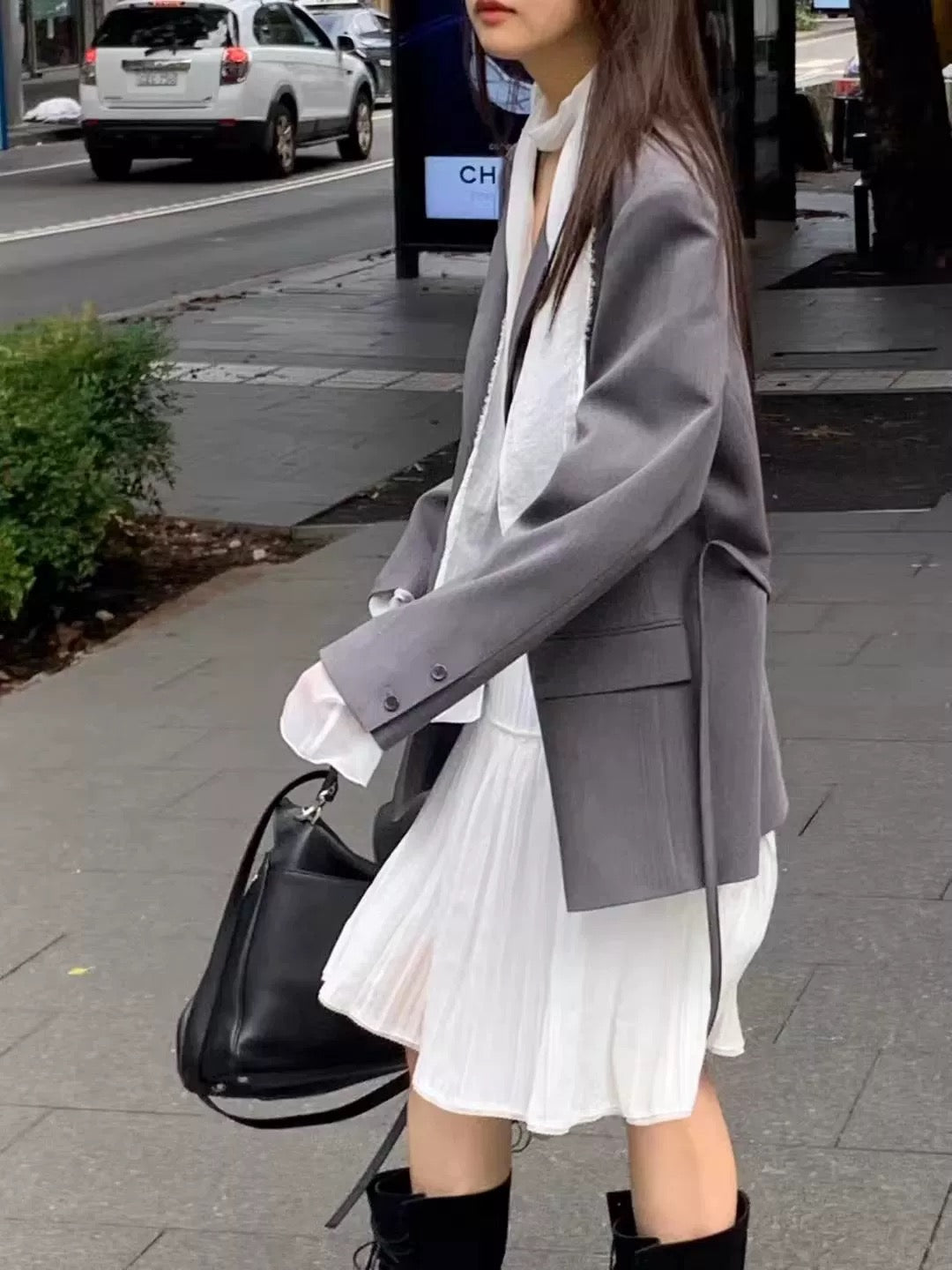 Korean APM Collection Layer Suit and Skirt Shorts (Instock)