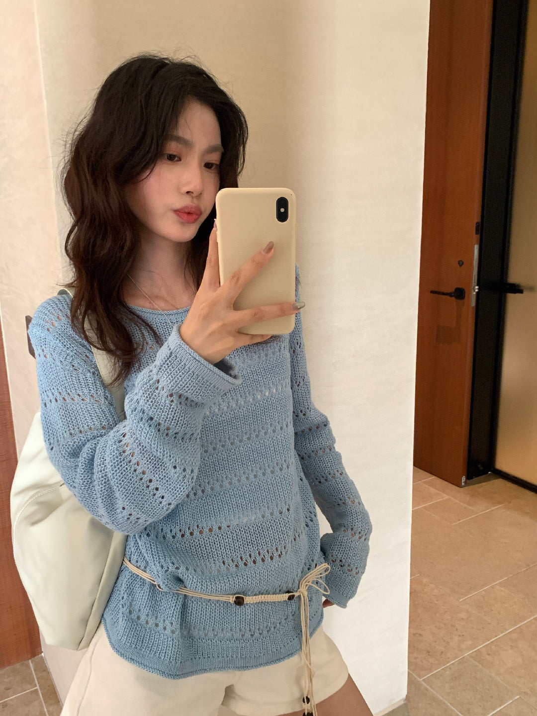 Kelly Designs Lightweight Hollow Knit Sweater – 4 Colors (Instock)