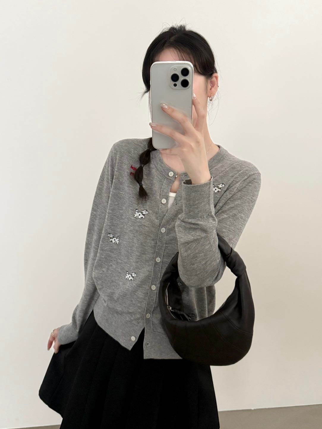 Kelly Designs Fine Wool Embroidered Cardigan - 3 Colors (Instock)