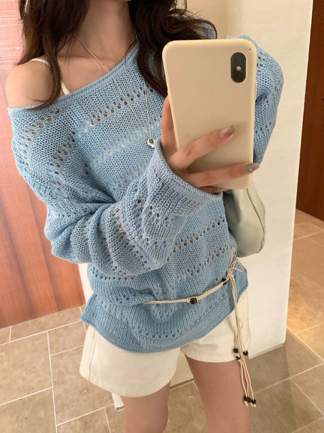 Kelly Designs Lightweight Hollow Knit Sweater – 4 Colors (Instock)