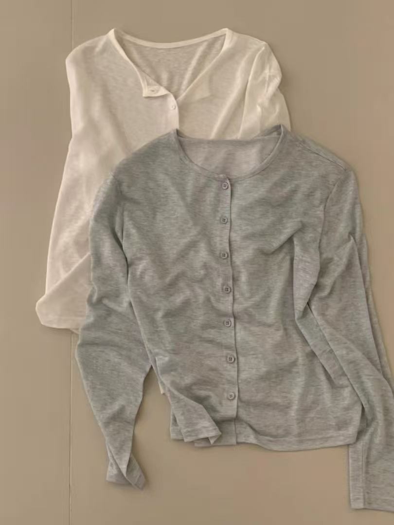 Kelly Designs Round Neck Soft Cardigan-4 colors (Instock)
