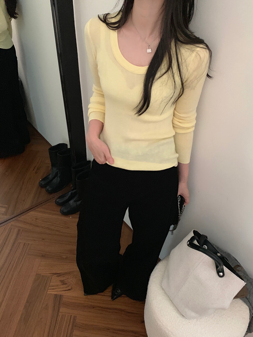 Kelly Designs Multiple Colors Big U Neck Top (Instock)