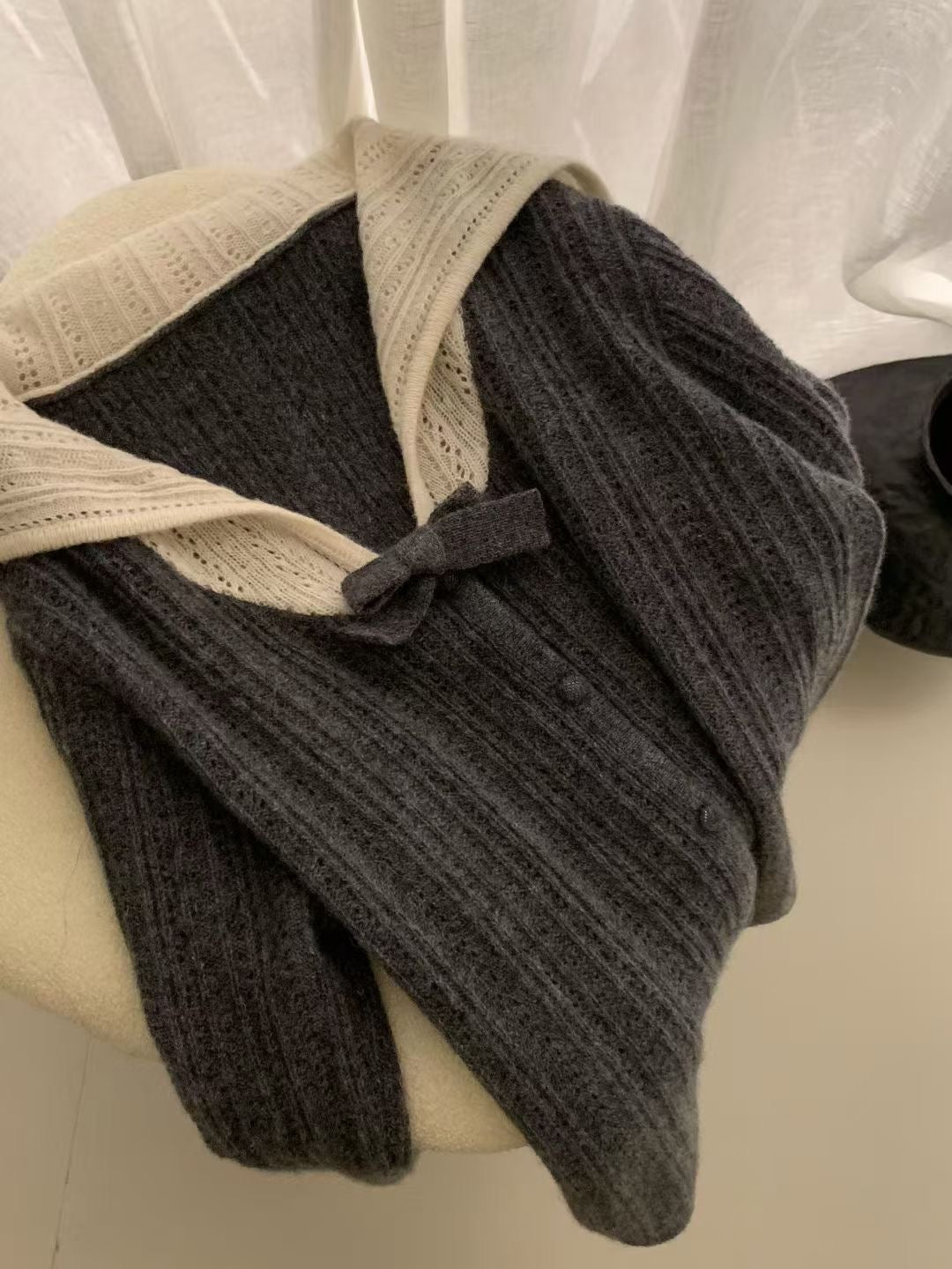 Kelly Designs 2 Colors Sailor Style Cardigan (Instock)