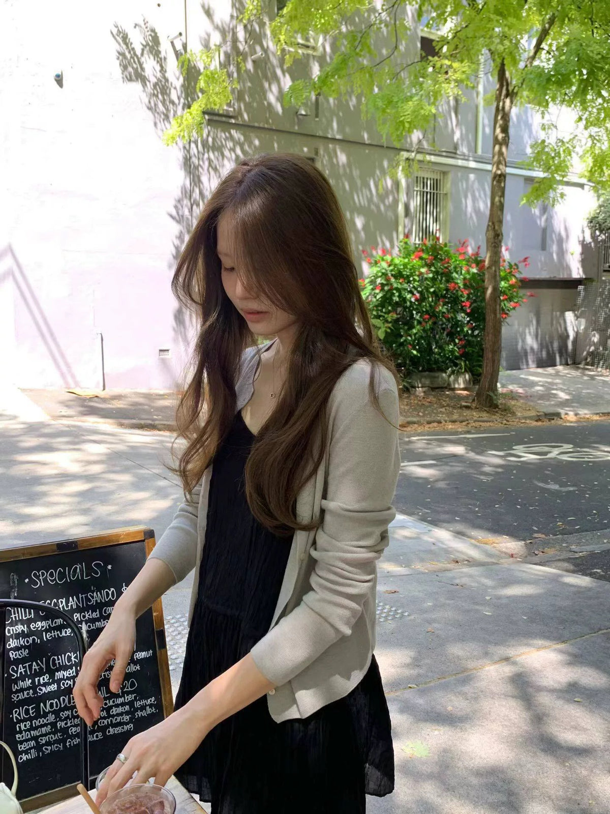 Korean APM Collection Ounce V Neck Dress-2 Colors (Instock)