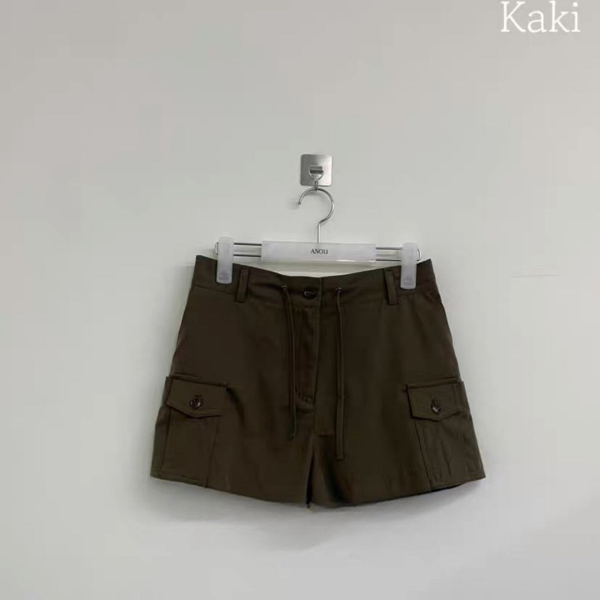 Korean APM Collection Cargo Pocket Shorts – Khaki (Instock)