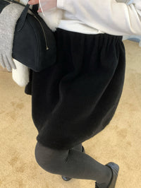 Kelly Designs Thick Wool A-Line Skirt (Instock)