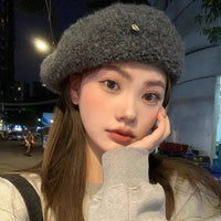Kelly Designs Teddy Textured Beret Hat (Instock)