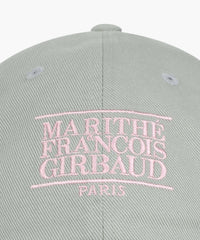 Marithe SMALL CLASSIC LOGO CAP Light Grey (Instock)