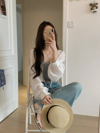 Kelly Designs Two Buttons Four Season Jeans(Instock)