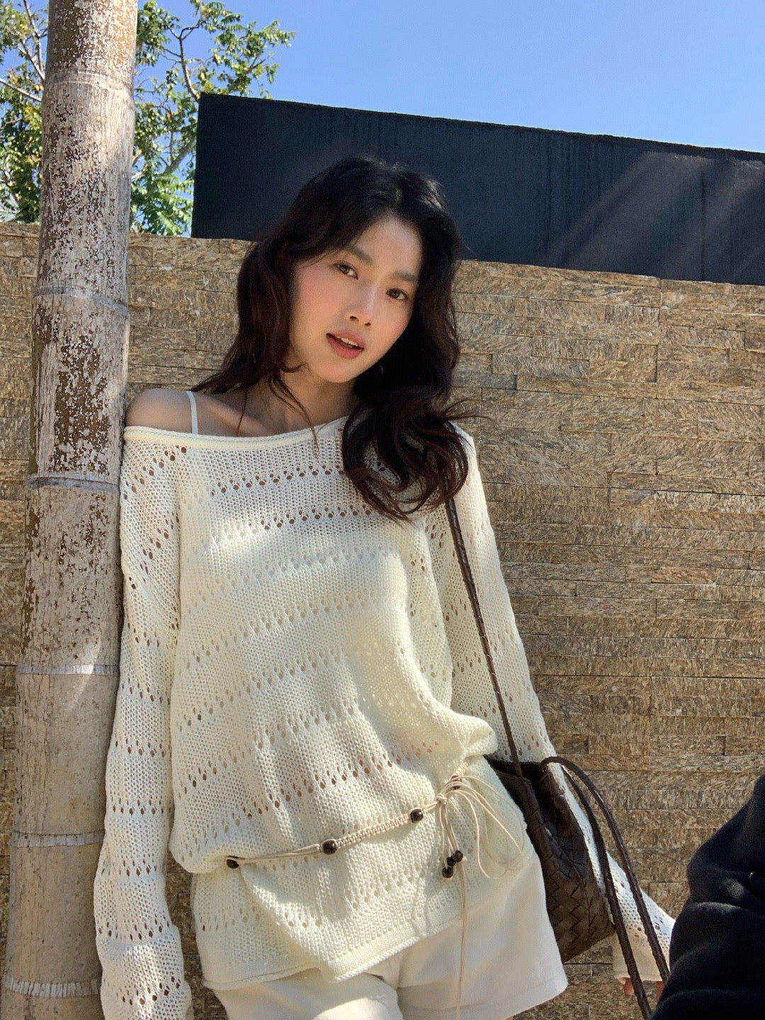 Kelly Designs Lightweight Hollow Knit Sweater – 4 Colors (Instock)