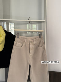Kelly Designs Soft Beige Jeans(Instock)