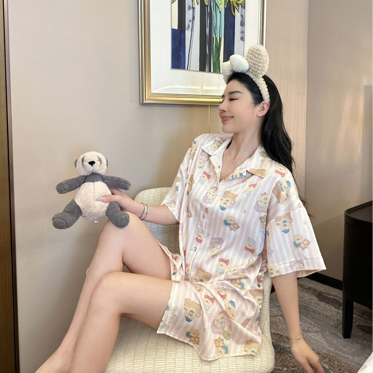 Kelly Designs Bears Sleep Dress (Instock)