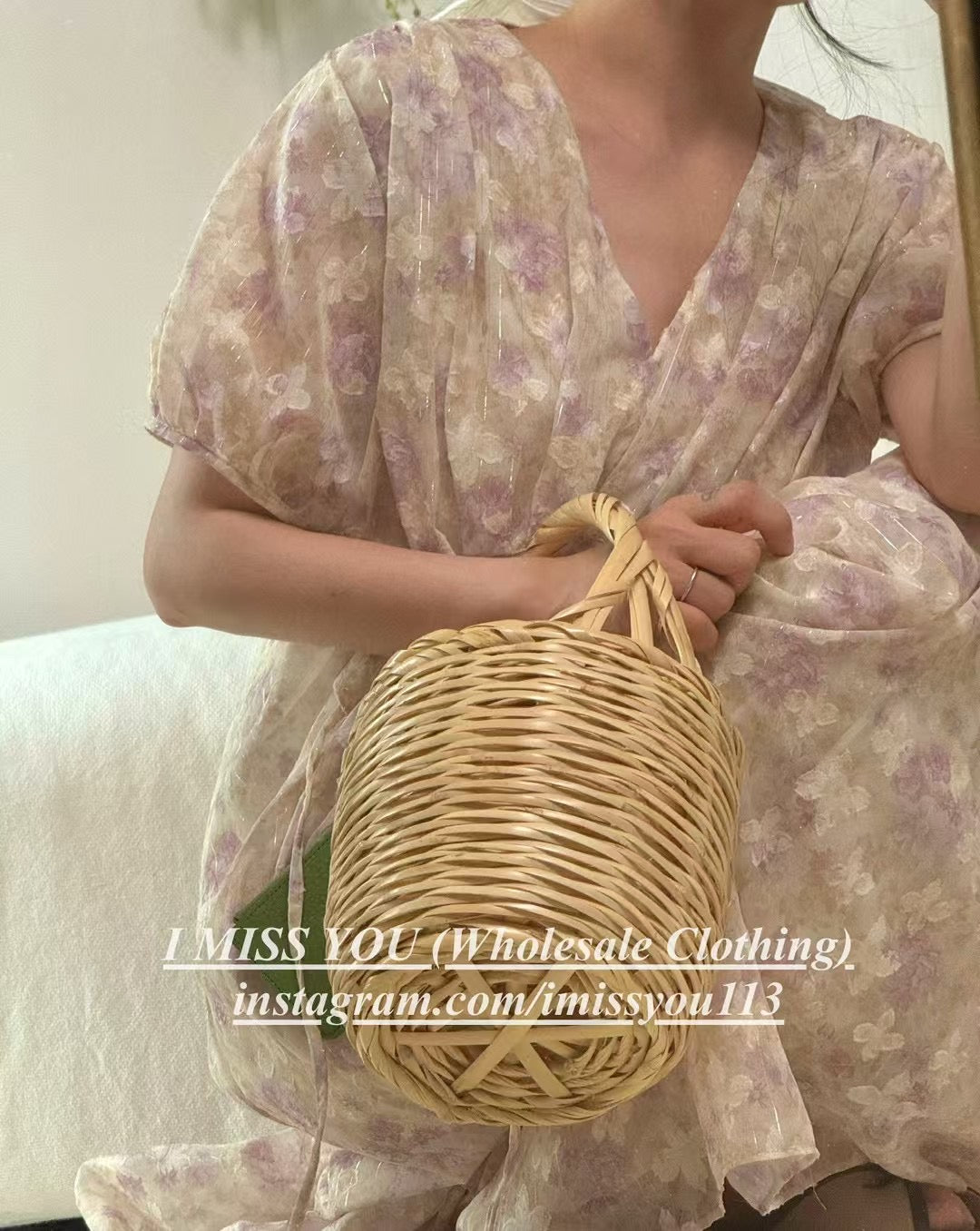 Korean APM Collection I Miss You Yellow Dress (Instock)