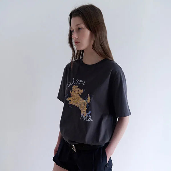 Rolarola Puppy Friends T-Shirt Charcoal (Instock)