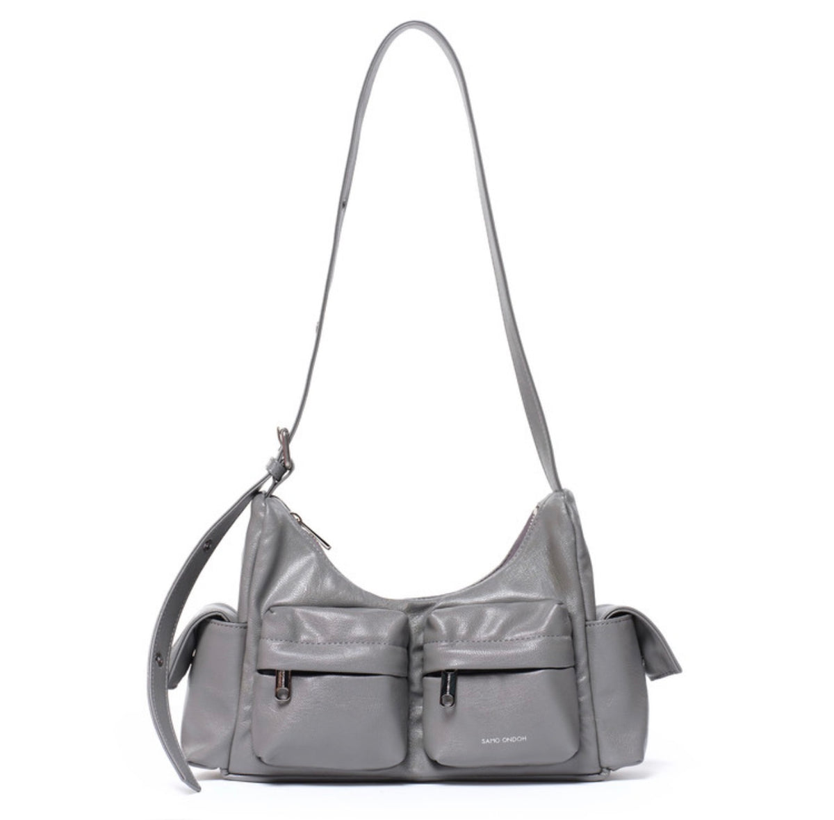 Korean Collection Samo Ondoh pocket mug bag M goat gray (Instock)