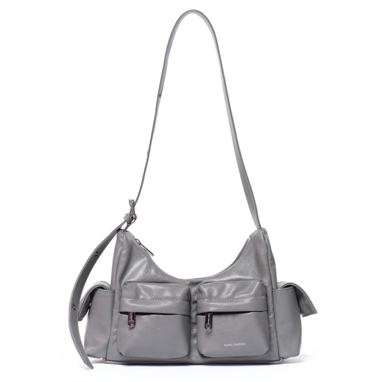 Korean Collection Samo Ondoh pocket mug bag M goat gray (Instock)