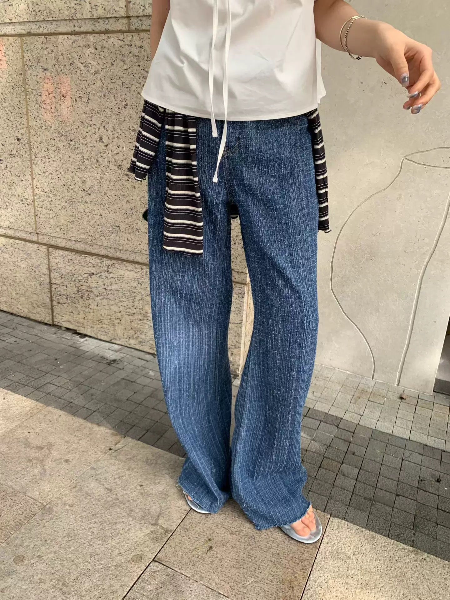 Korean APM Collection Casual Soft Jeans (Instock)