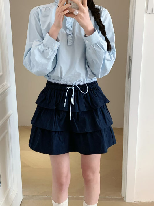 Kelly Designs Lace Layer Skirt-2 Colors（Instock)