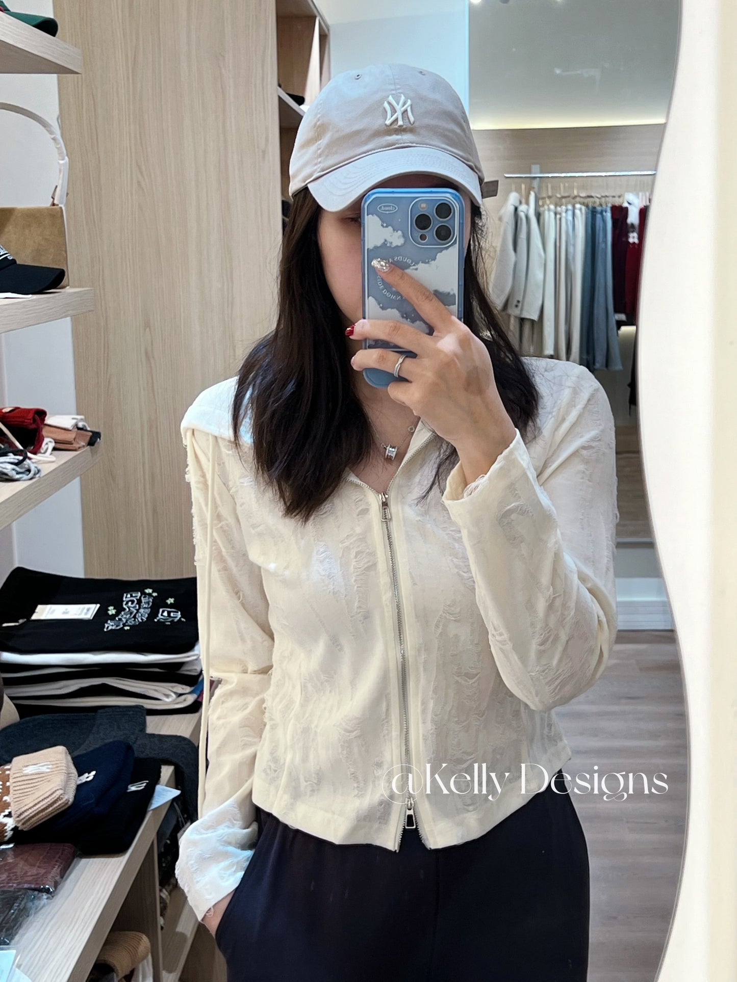 Kelly Designs Beige Casual Jacket (Instock)