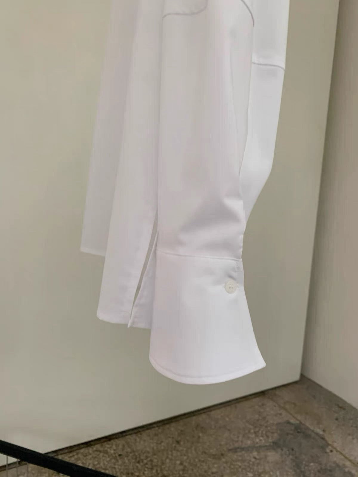 Korean APM Collection Oversized White Button-Up Shirt (Instock)