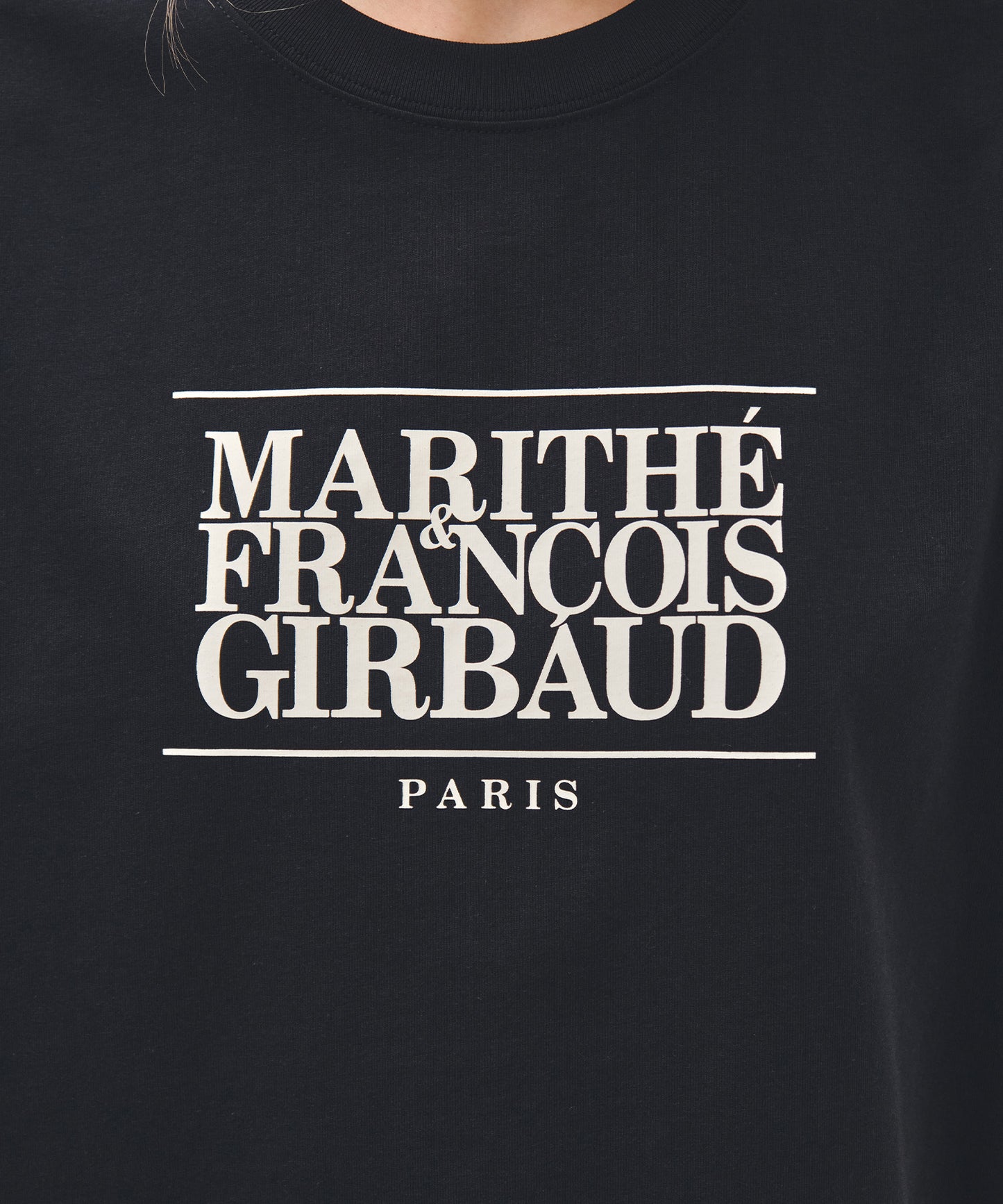Marithe CLASSIC LOGO TEE navy (Instock)