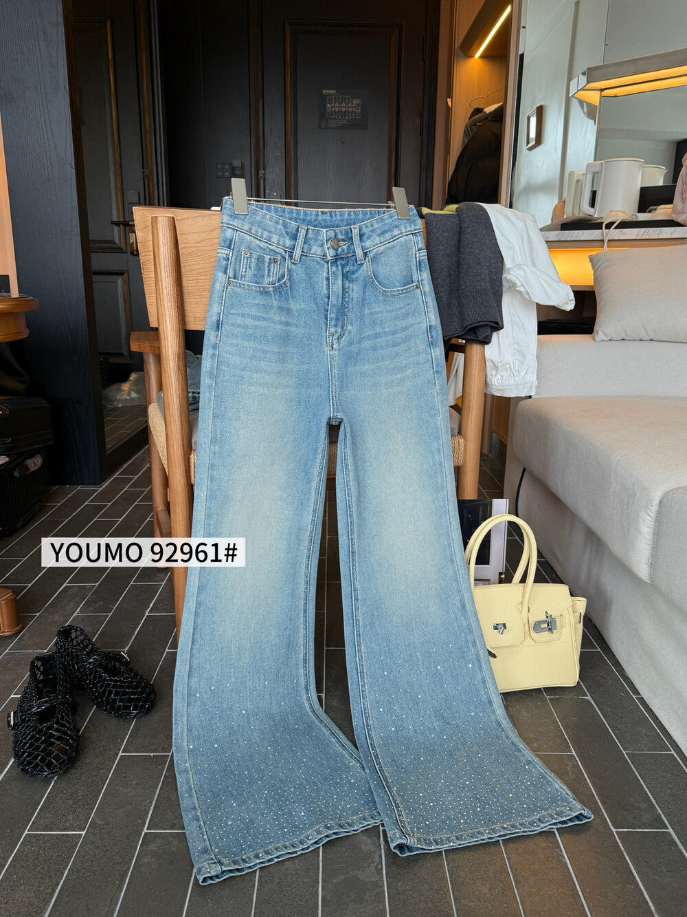 Kelly Designs Shiny Four Season Jeans(Instock)