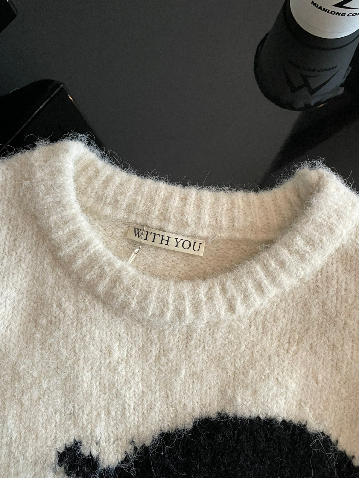 Kelly Designs Beige Cherry Sweatshirt (Instock)