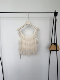 Kelly Designs Layer Beige Cami Top（Instock)