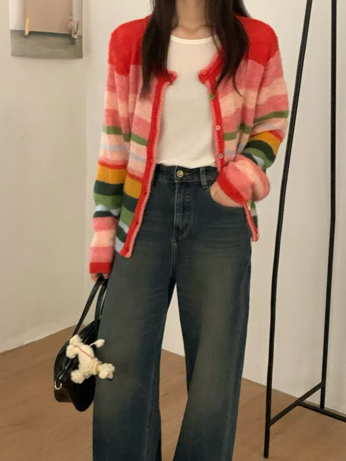 Kelly Designs Fall Charcoal Jeans(Instock)