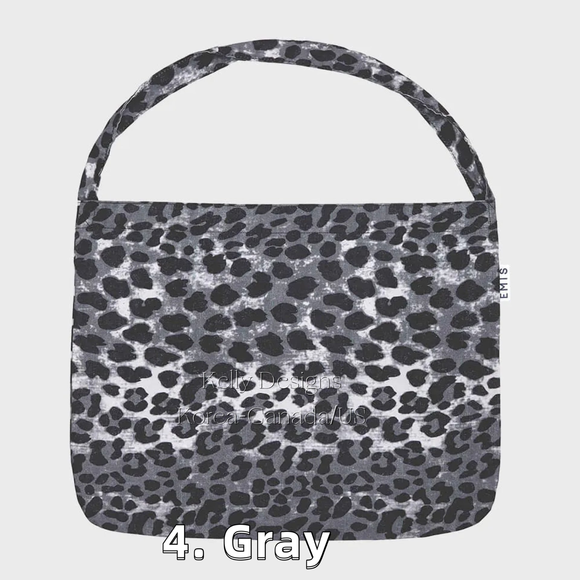 EMIS Eco Bag Collection – Leopard & Paisley (Preorder)