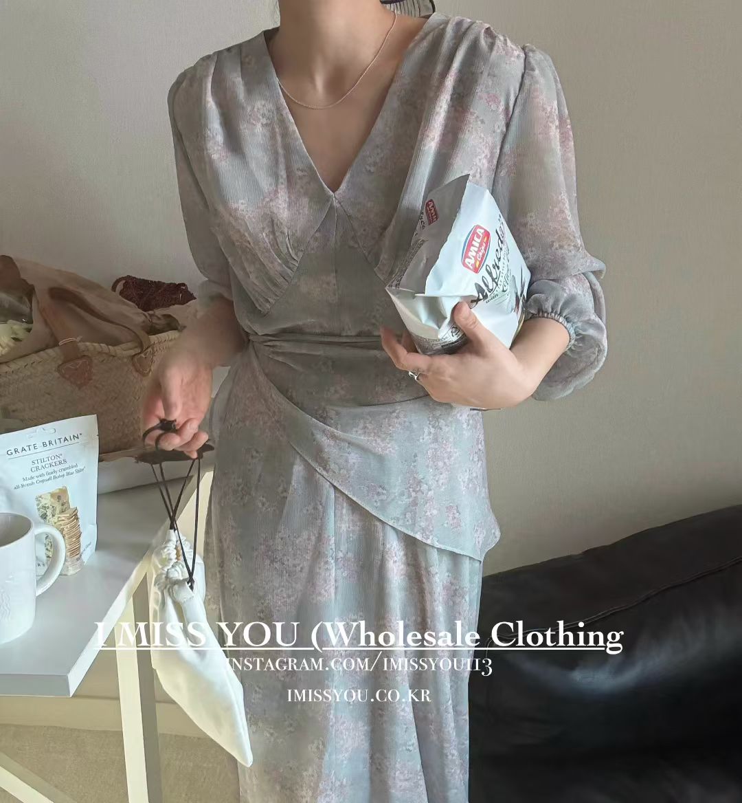 Korean APM Collection I Miss You Mint Dress (Instock)