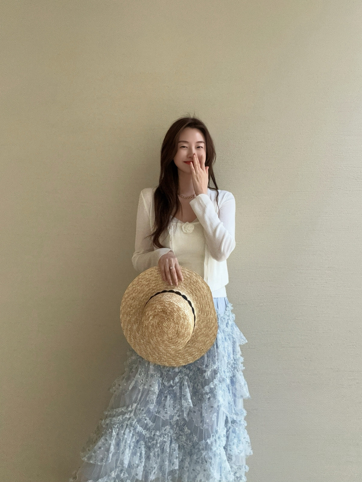 Kelly Designs Romantic Layered Tulle Maxi Skirt – Blue (Instock)