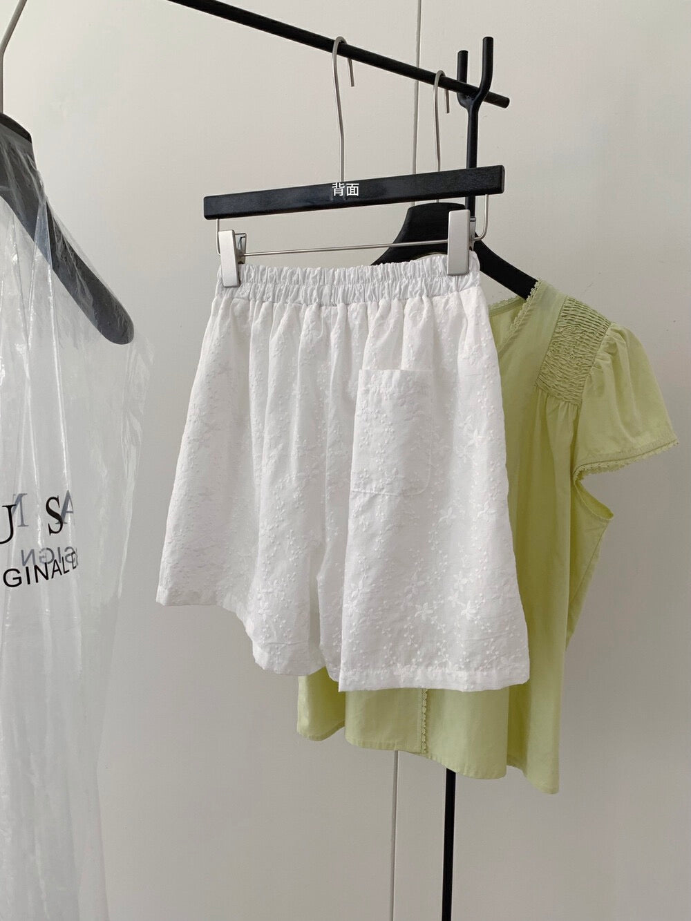 Kelly Designs Lace Waver White Shorts (Instock)