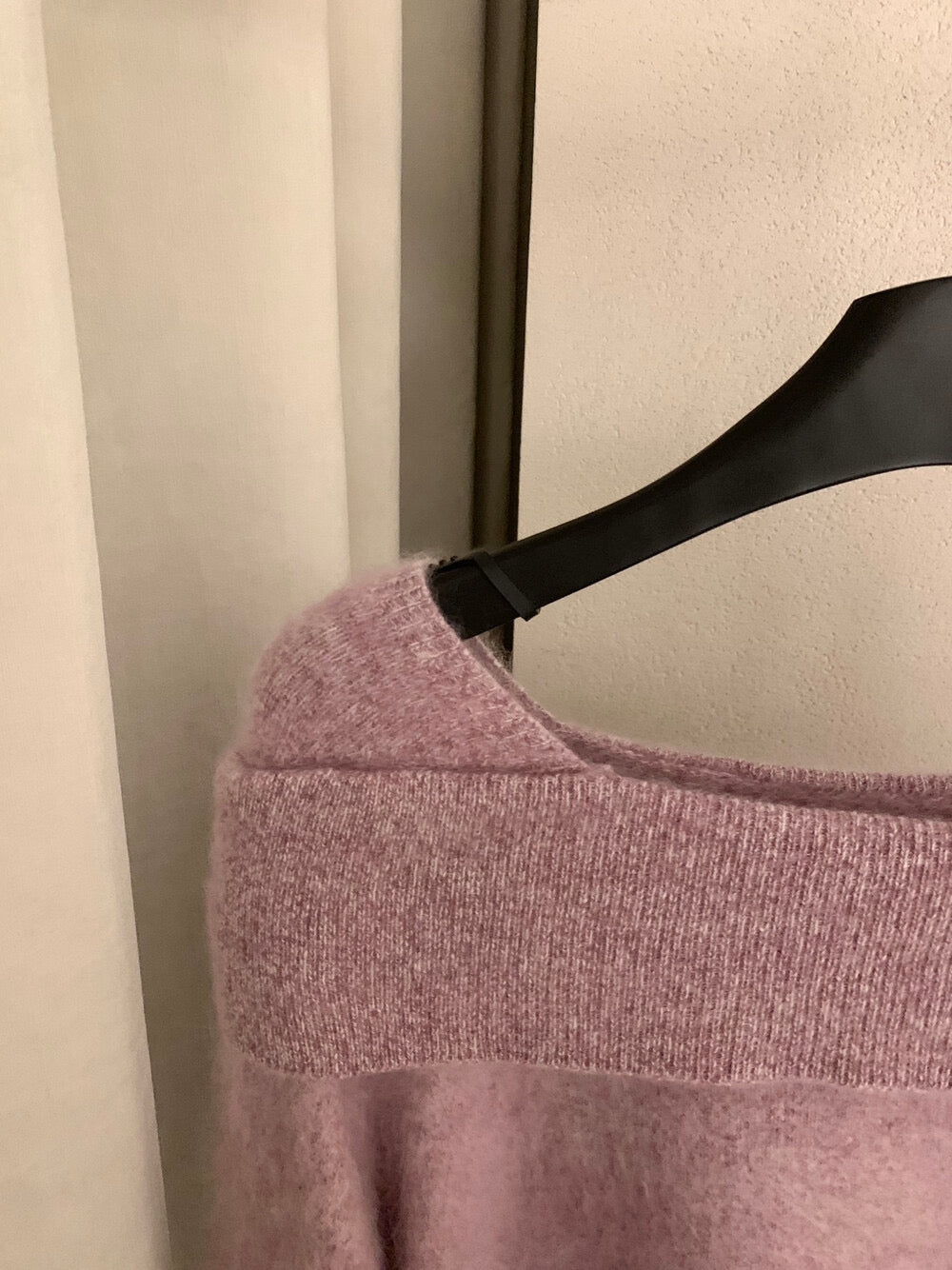 Kelly Designs 95.8% Wool Asymmetric Off-Shoulder Knit Sweater (Instock)