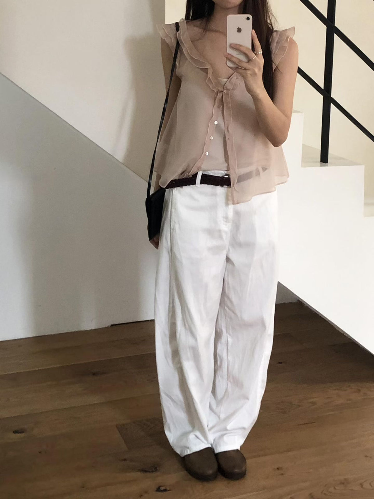Korean APM Collection Floras Blouse Set - 2 Colors (Instock)
