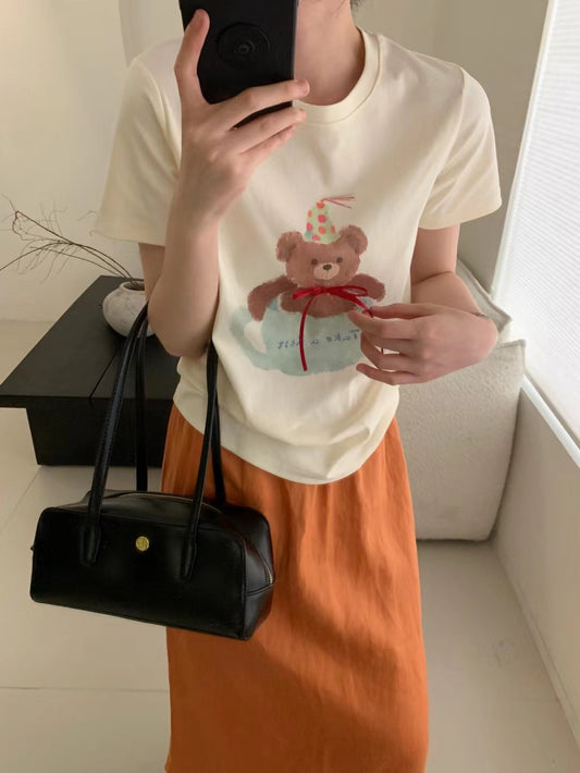 Kelly Designs Orange Skirt (Instock)