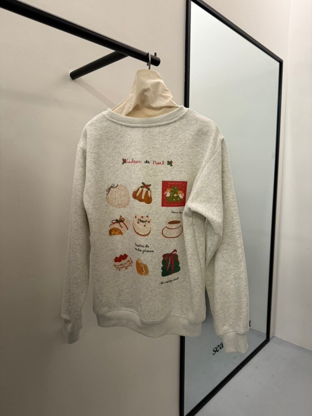 Kelly Designs Fleece-Lined Christmas Sweatshirt – One Size (Instock)