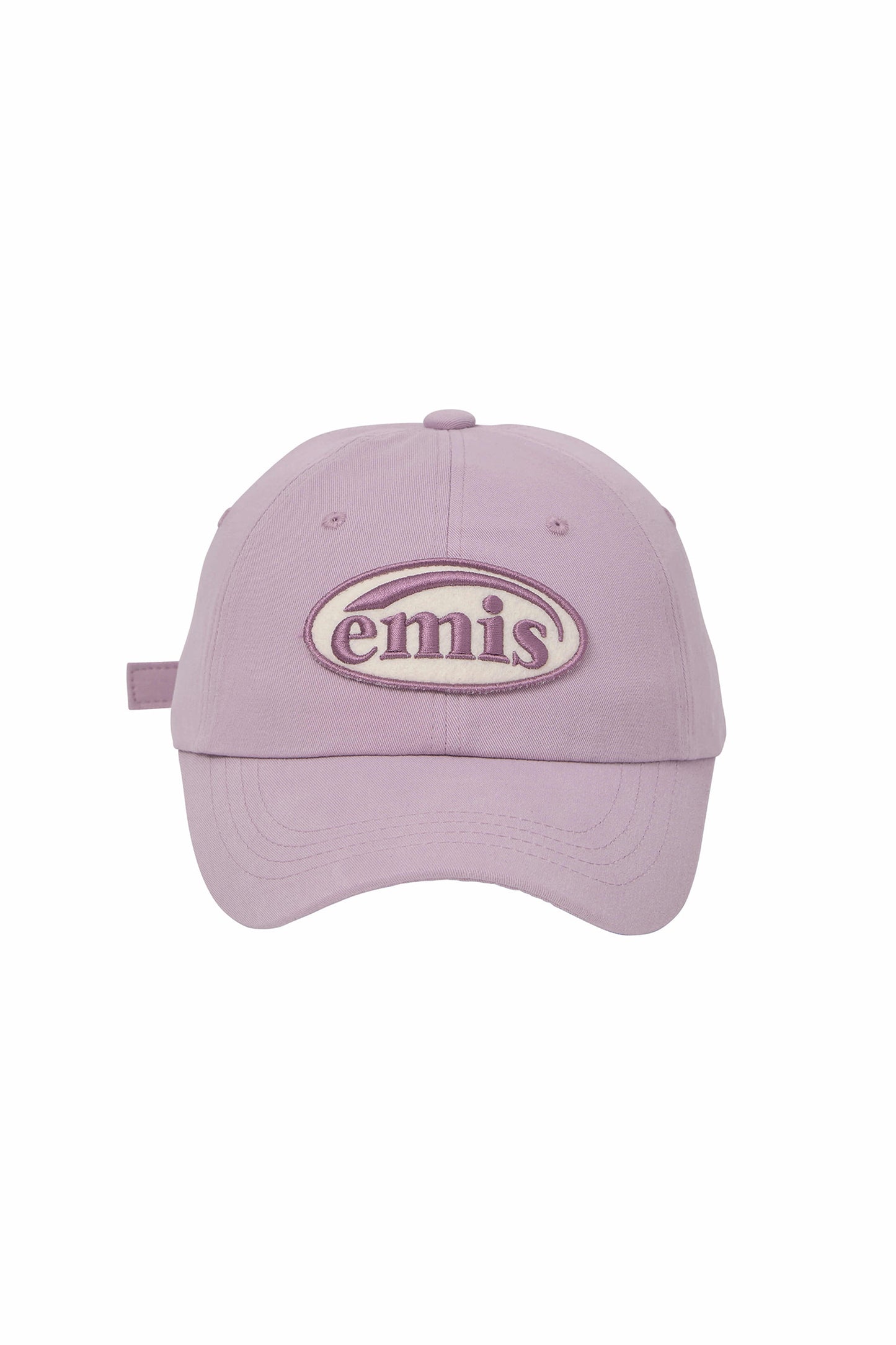 EMIS TONE ON TONE WAPPEN BALL CAP-LIGHT PURPLE(Preorder)