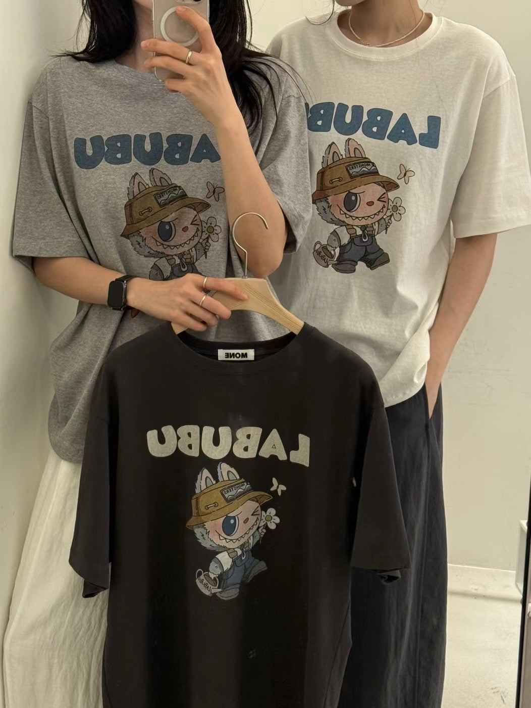 Korean APM Collection
 Labubu Graphic T-Shirt (Instock)
