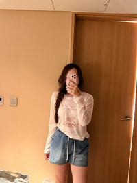 Korean APM Collection Sun Cover Long Sleeves Top-2 Colors (Instock)